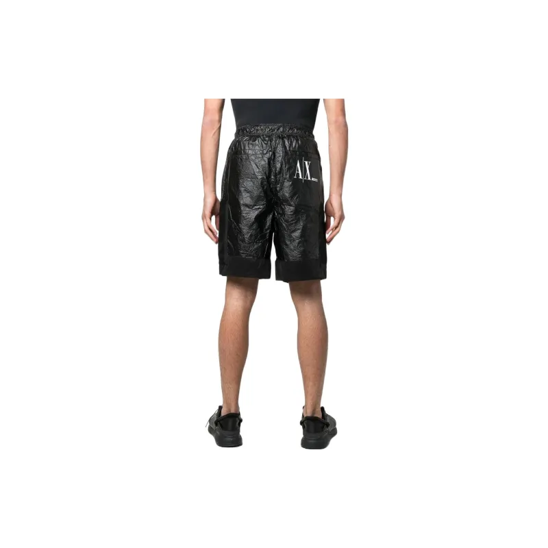 ARMANI EXCHANGEAE FW22 Casual Shorts Men's Black-2