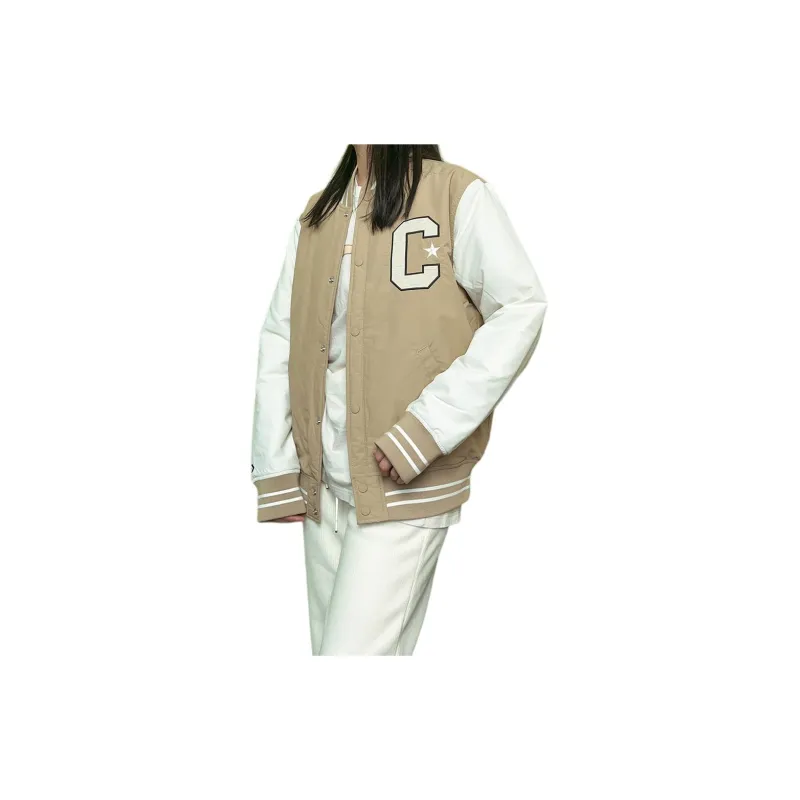Converse Puffer Jacket Unisex Khaki-4