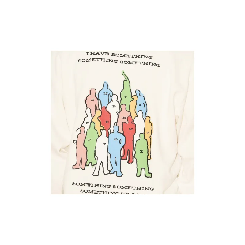 EMPTY REFERENCE Sweatshirts Unisex White-4