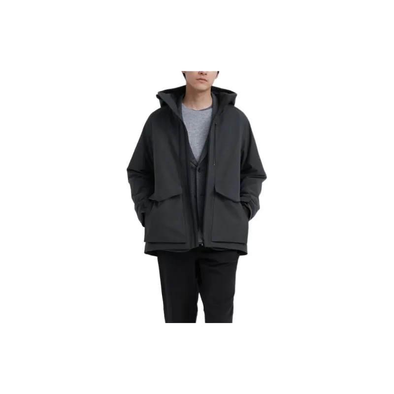 UNIQLO Jackets Unisex Amber Black-1