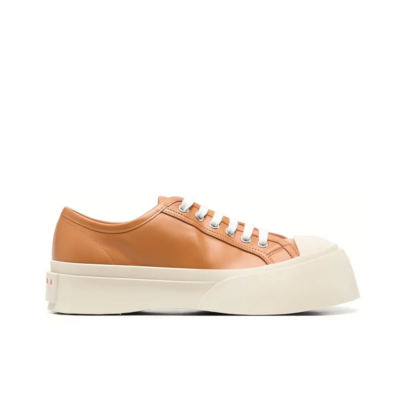 MARNI Women's Pablo Lace-Up Sneaker 'Camel'-1