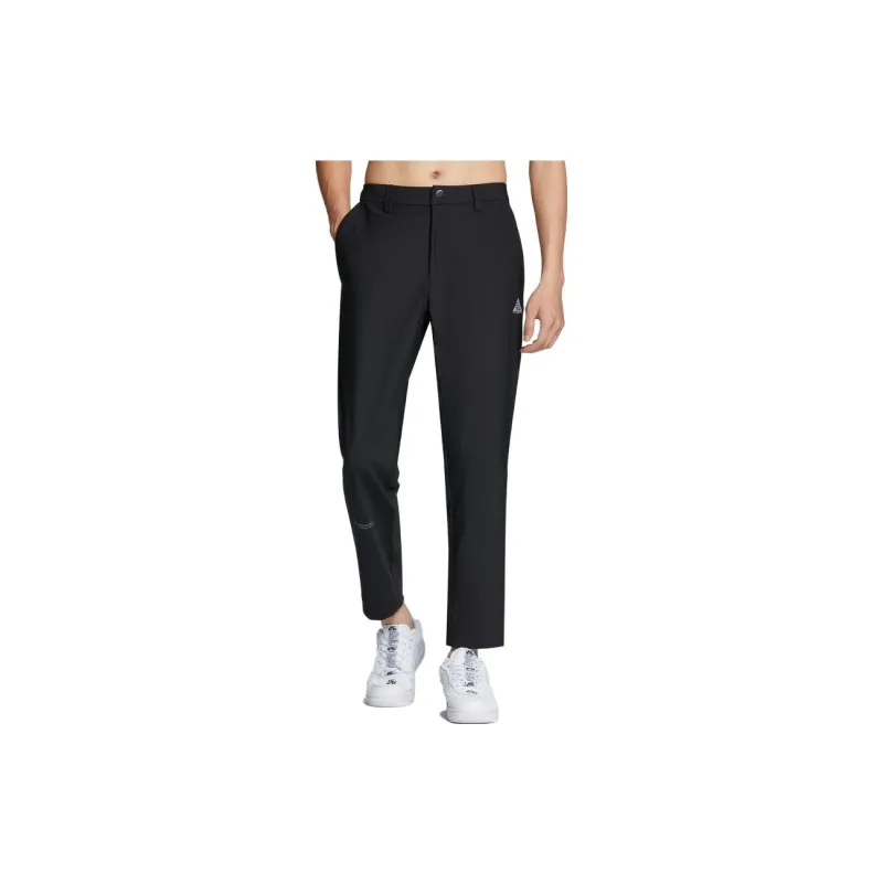 SEPTWOLVES Casual Pants Men Black 001-2