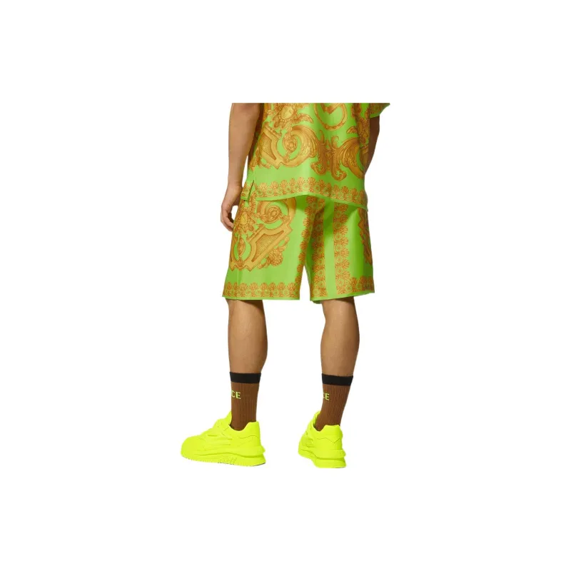 VERSACE Barocco 660 Silk Shorts-3