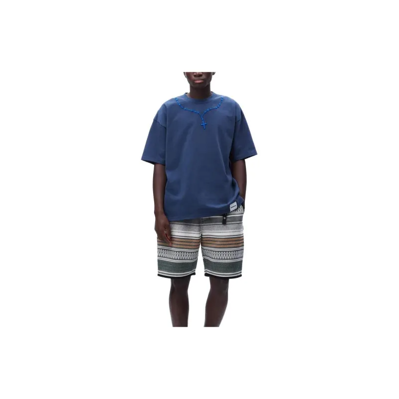 NEIGHBORHOOD Cross Embroidery Crewneck T Shirt-3