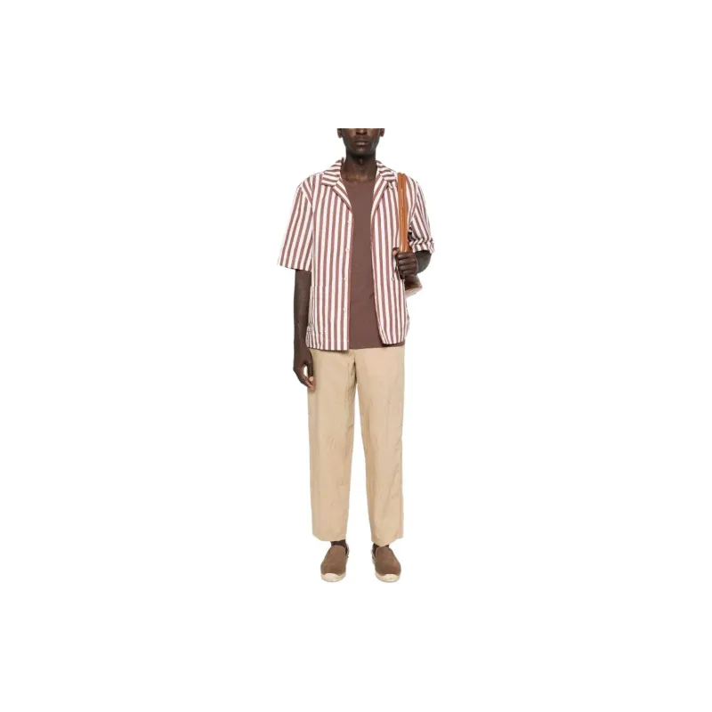 Orlebar Brown Alex Tapered Linen Trousers-1