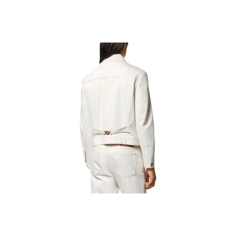 VERSACE Medusa Biggie Button Up Denim Jacket-3