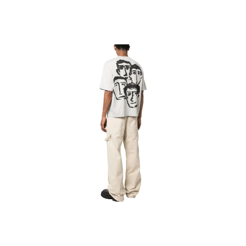OFF WHITE Faces Over Skate S/S Tee-1