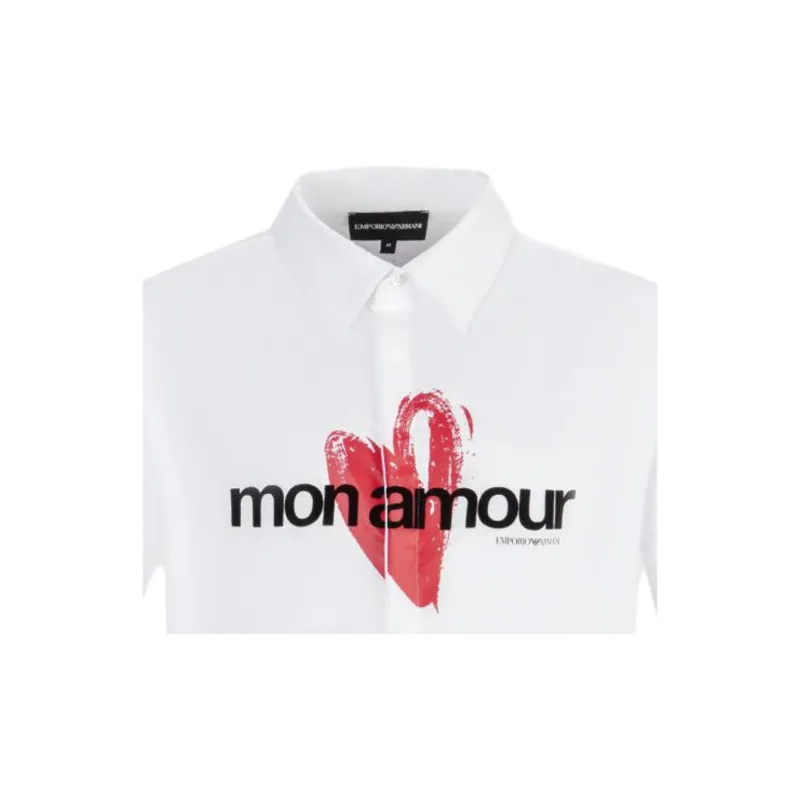 EMPORIO ARMANI SS24 Shirt Men's White-3