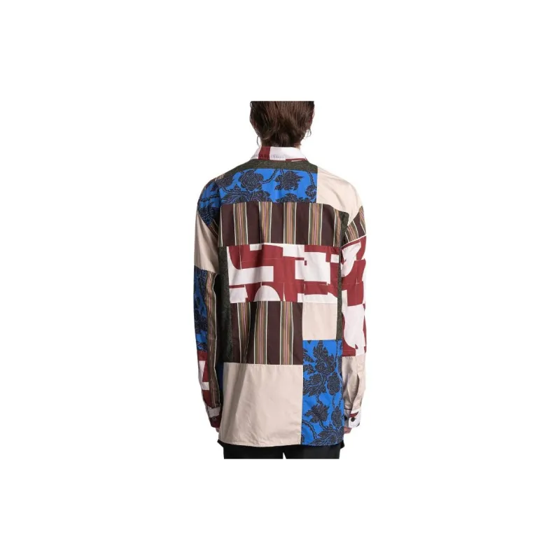 DRIES VAN NOTEN Shirt Men's Multicolor-4