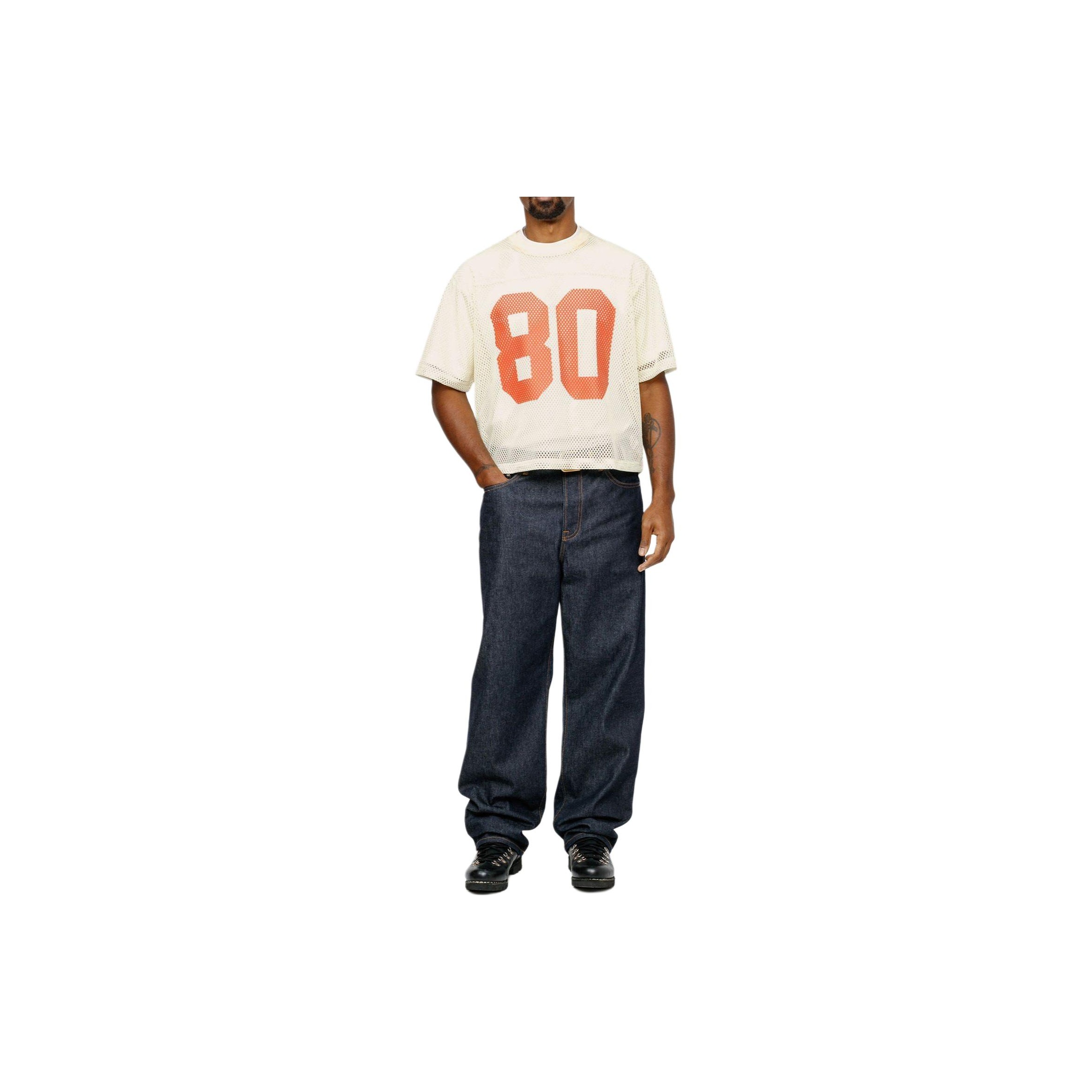 Team Jersey 80 in natural – Stüssy