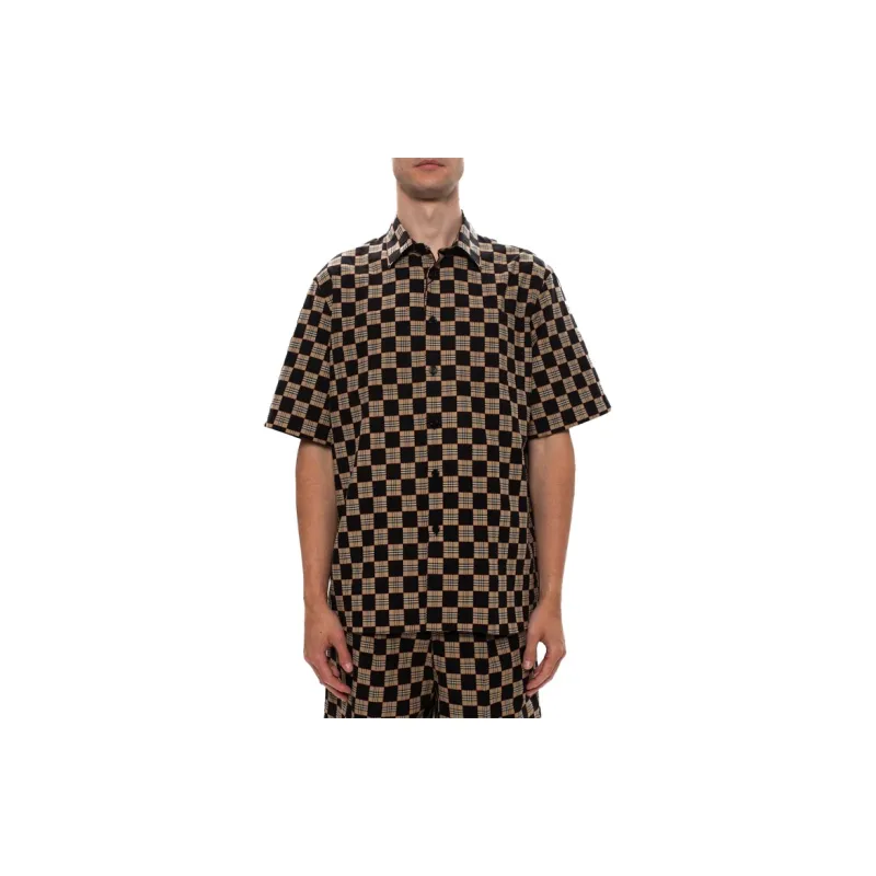 Burberry Shirts Men Khaki-2
