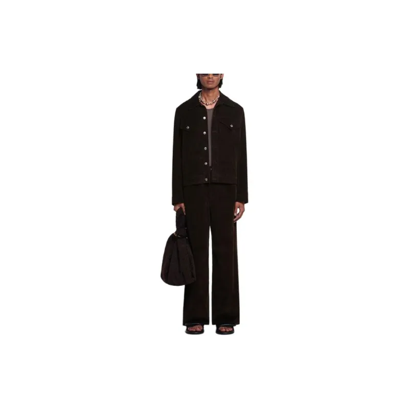 NANUSHKA Larry Corduroy Button up Jacket-1