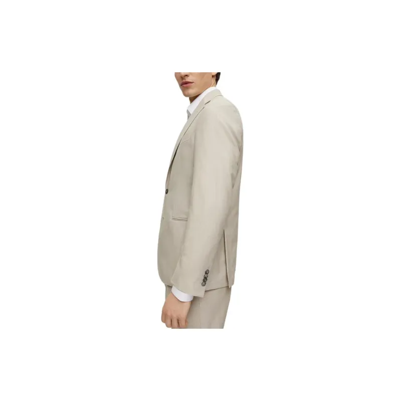 HUGO BOSS Business Suits Men's Light Brown-4