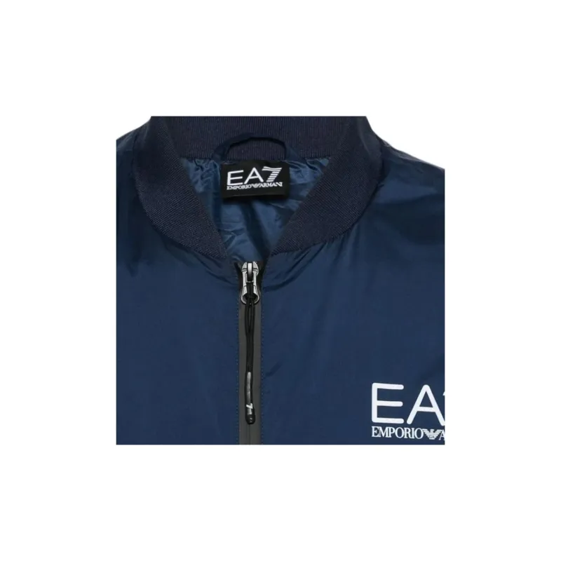 EMPORIO ARMANI EA7 SS24 Jackets & Coats Men's Marine Blue-5