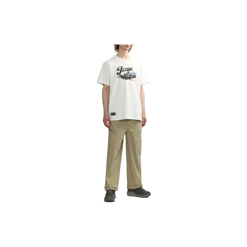Izzue Logo print Cropped Trousers-3