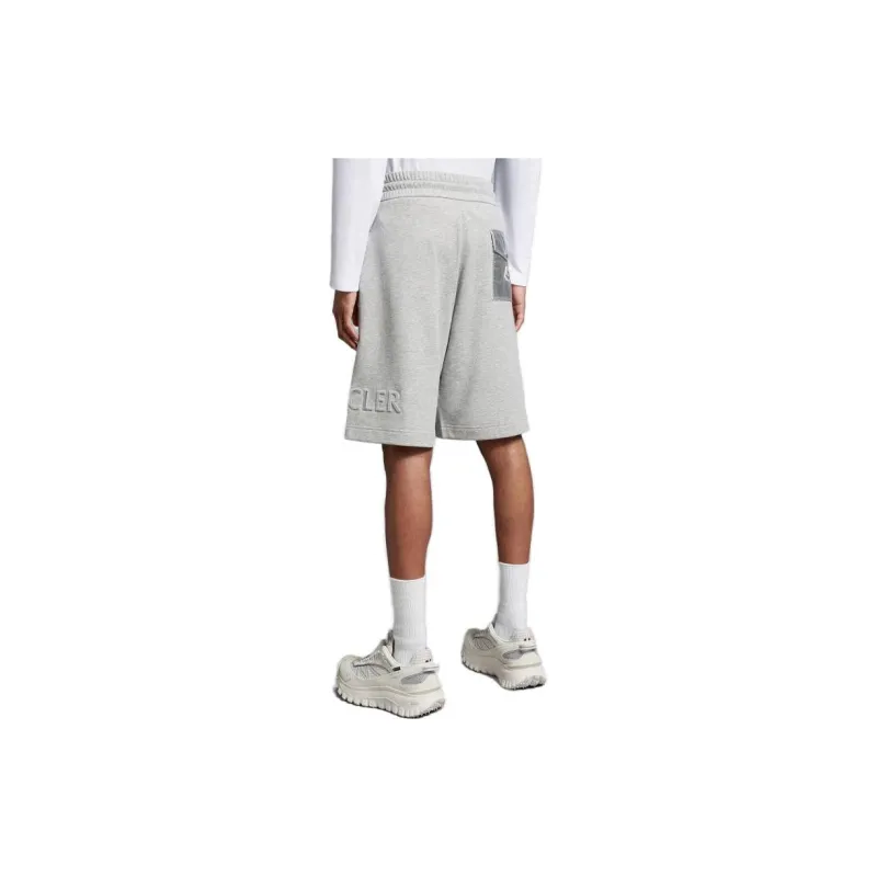 Moncler Logo embroidered Track Shorts-2