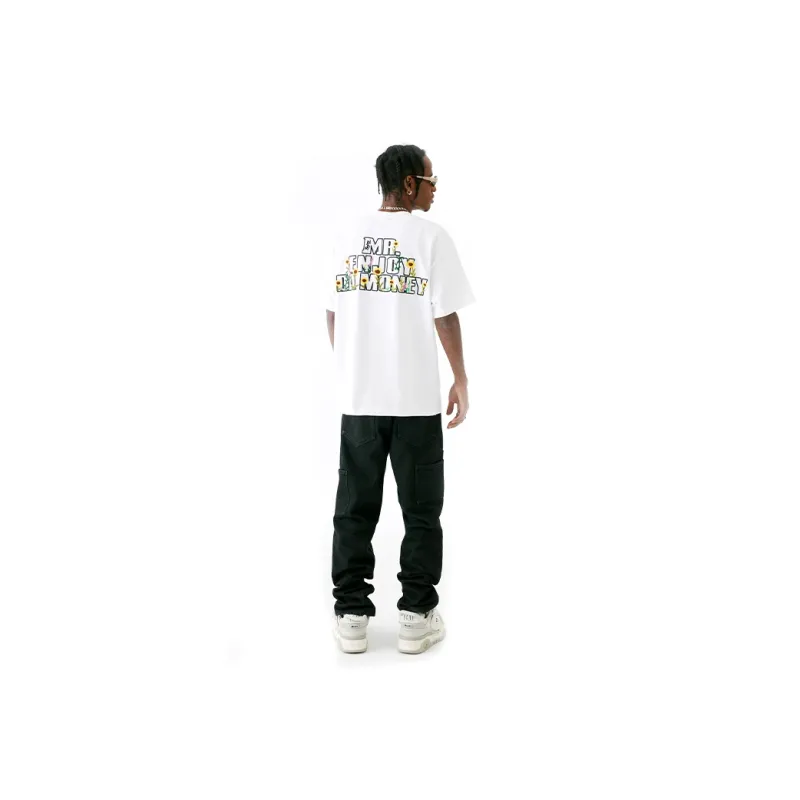 MEDM MR.ENJOYDA MONEY Floral Collection Parody Collection T Shirt Unisex-5
