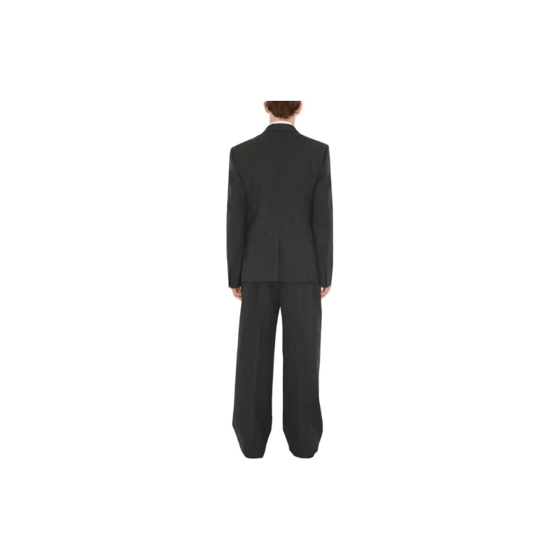 Burberry Casual Pants Men's Gray Black-1