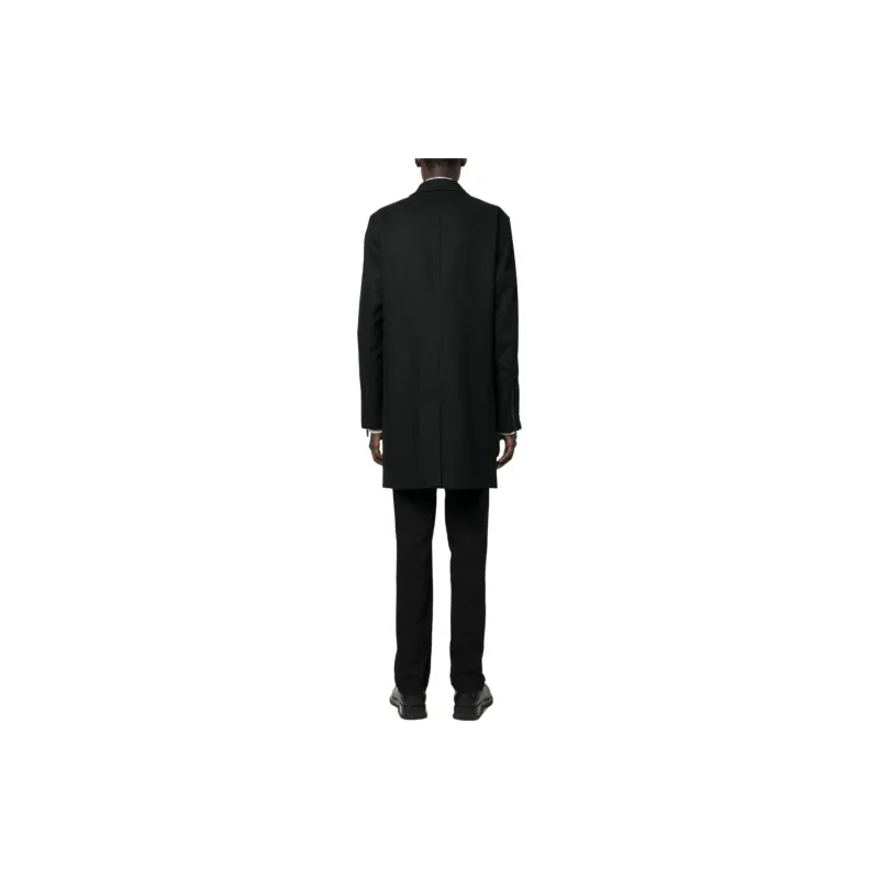 Karl Lagerfeld Peak lapels Wool blend Coat-2