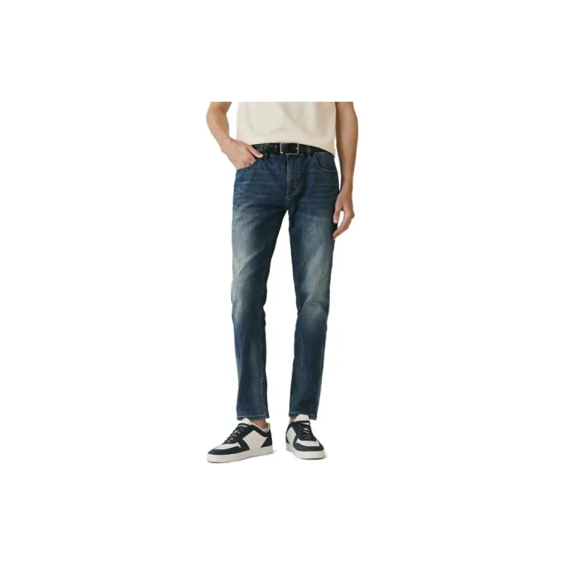MindBridge Jeans Men Medium Blue-2