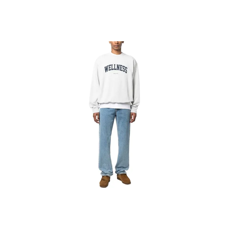 SPORTY & RICH Wellness Ivy Cotton Sweatshirt-1