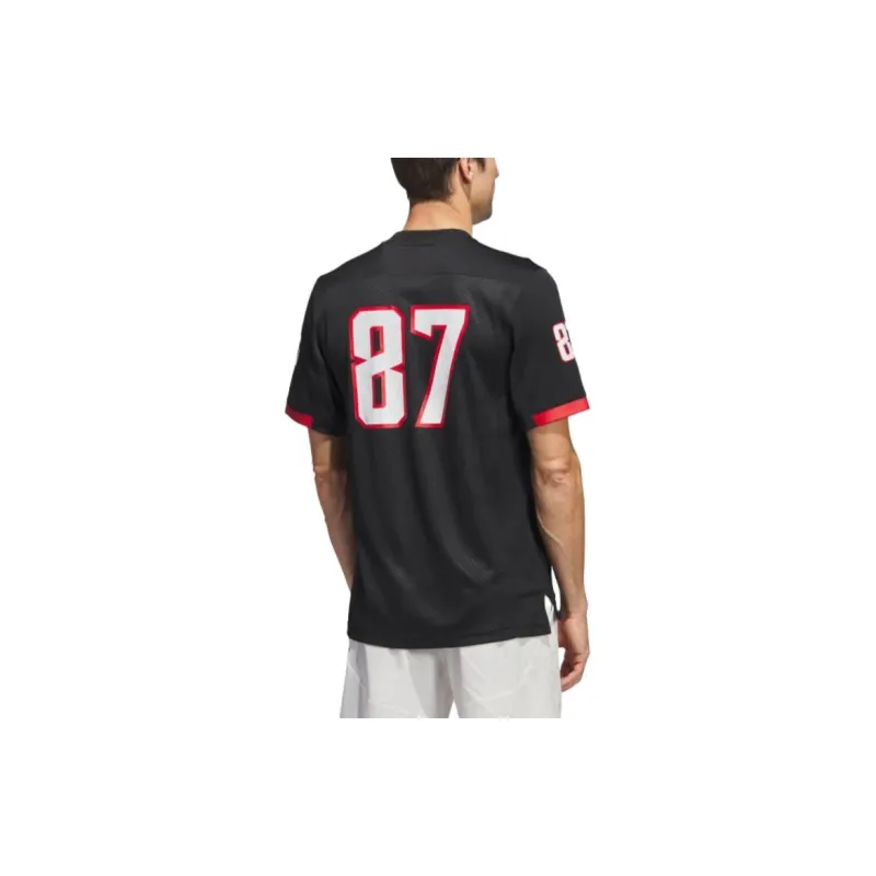 Adidas North Carolina State Football Off Field Ghost Jersey-2