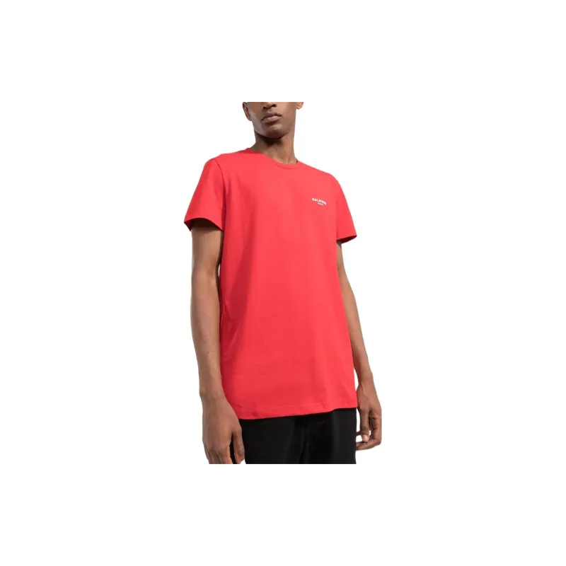 BALMAIN T-Shirts Men Red-3