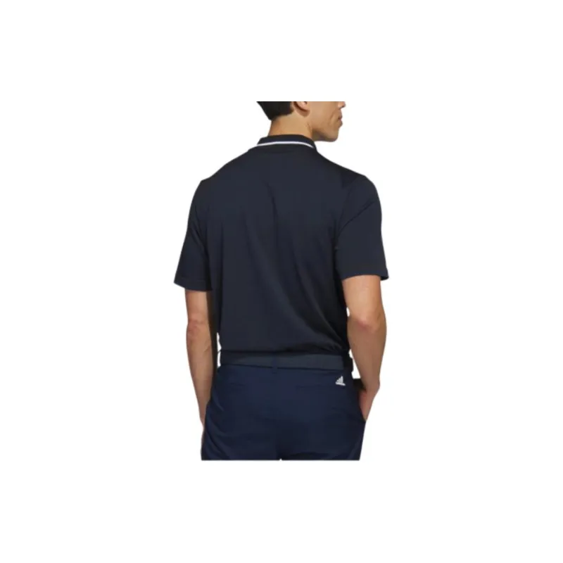 Adidas Polo Shirt Men's Marine Blue-5