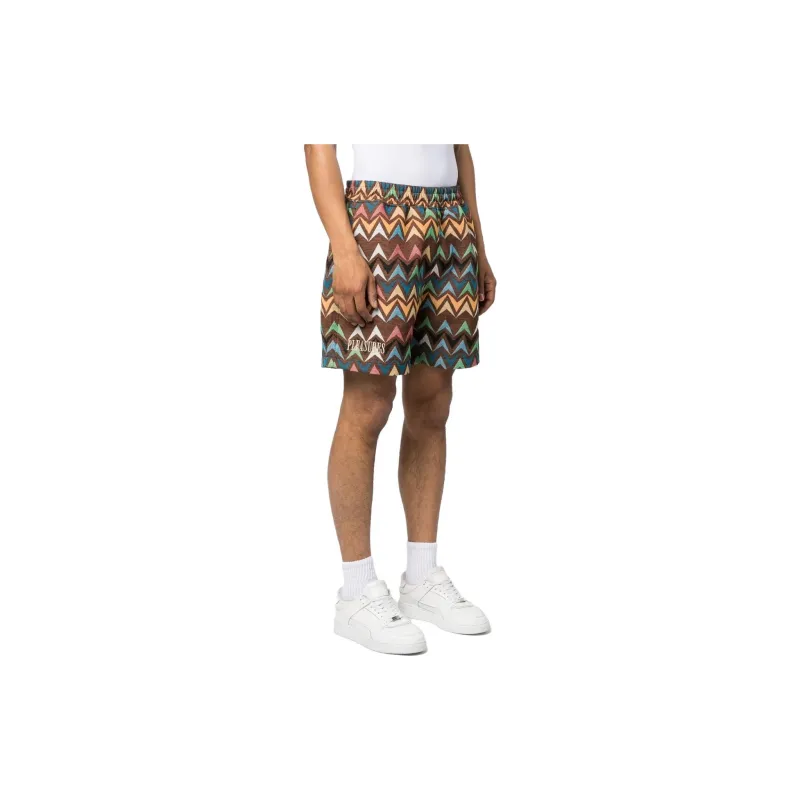 PLEASURES Basket Woven Shorts-3