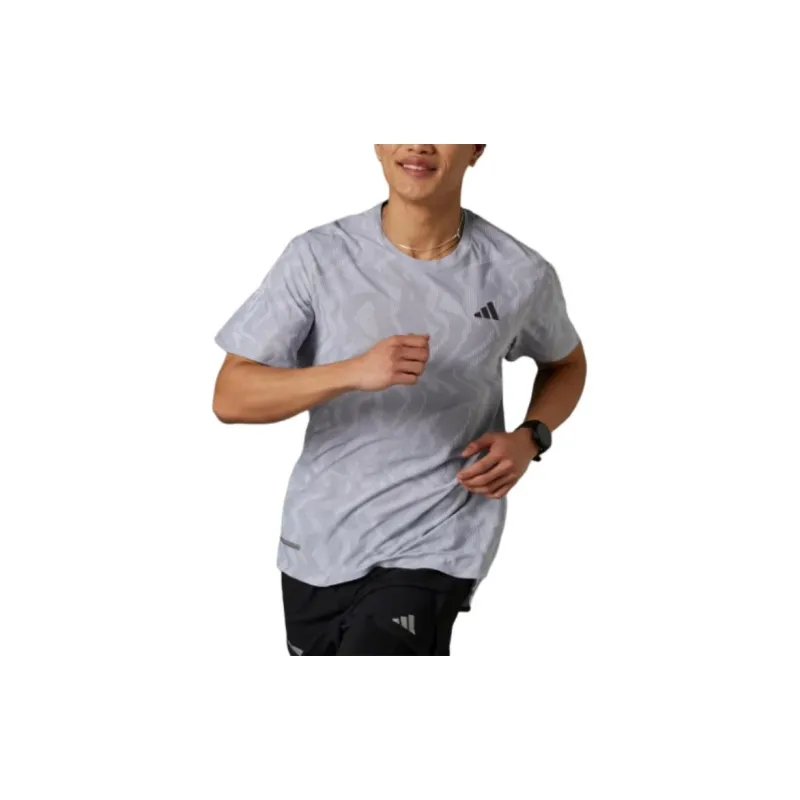 Adidas Free Shipping With AdiClub Ultimate Engineered Running Tee-1