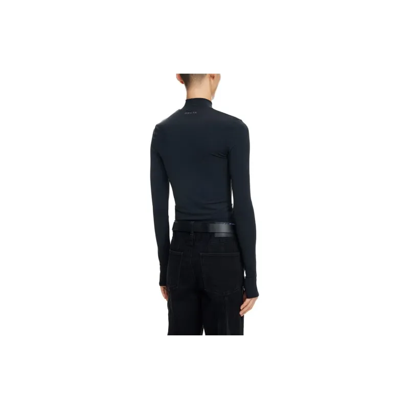 Mugler H&M Jersey Cut Out Shirt Mens-2