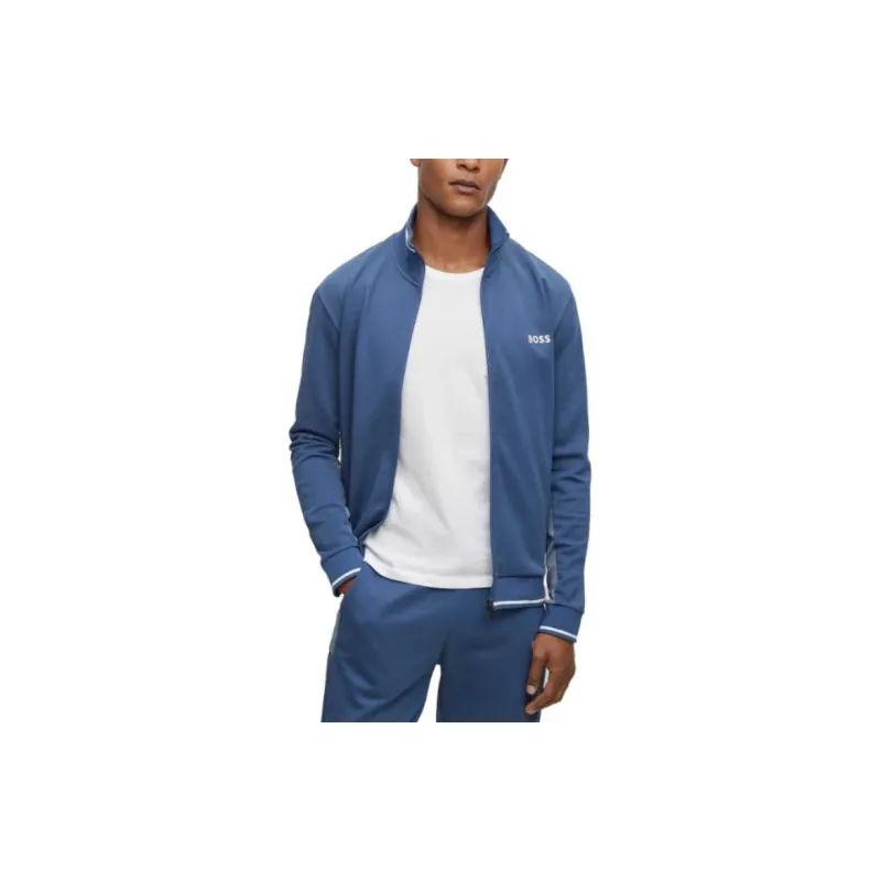 Boss Logo embroidered Zip up Jacket-2