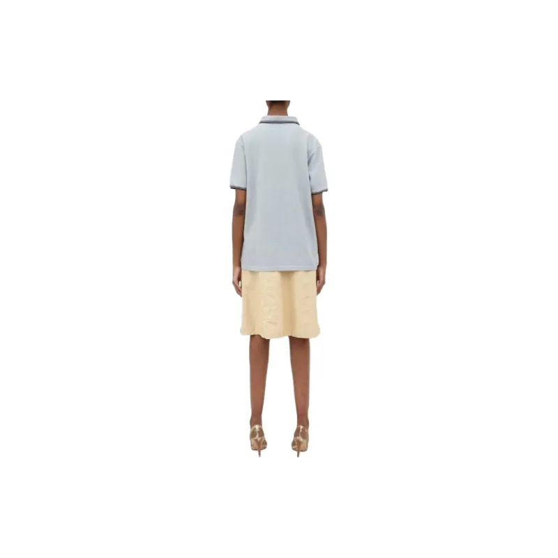 Maison Margiela Logo Embroidered Polo Shirt-2