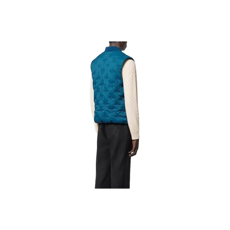 LOUIS VUITTON Vests Men Blue-1