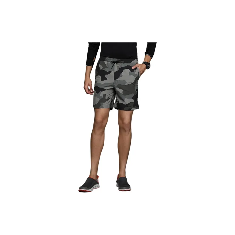 Columbia Casual Shorts Men's Camouflage Gray-2