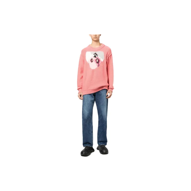 Doublet Intarsia knit Wool blend Jumper-1