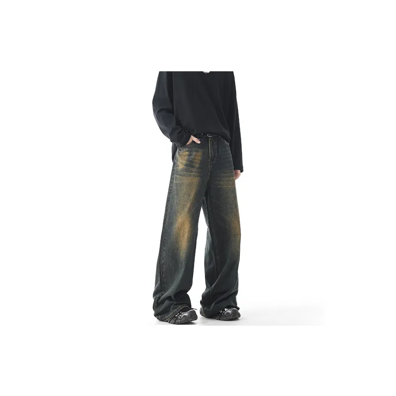 PAINT STAIN Jeans Unisex-7