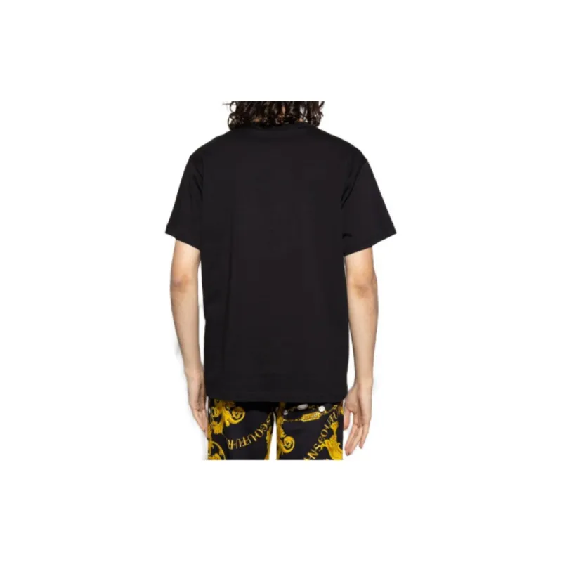 VERSACE JEANS COUTURE Logo print Organic Cotton T shirt-3