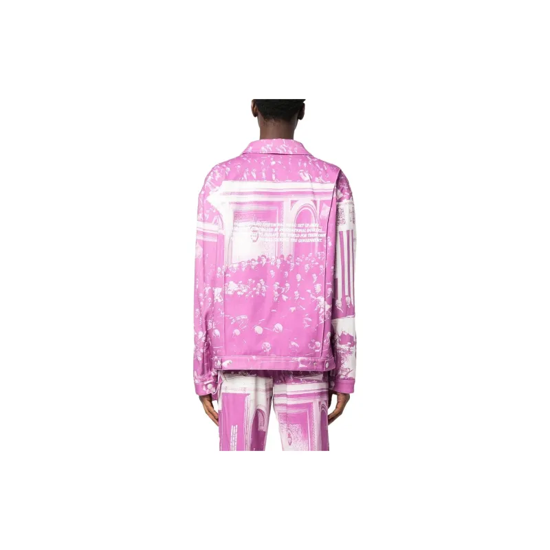 MSFTSrep Graphic print Zip up Bomber Jacket-2