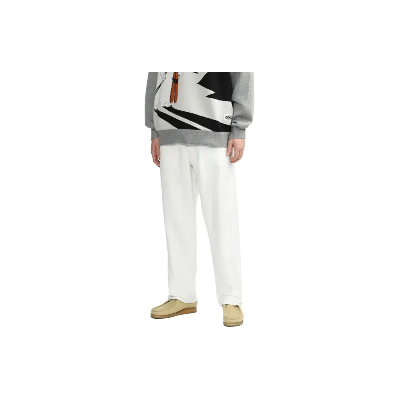  CHOCOOLATE Drop crotch Straight leg Jeans-2