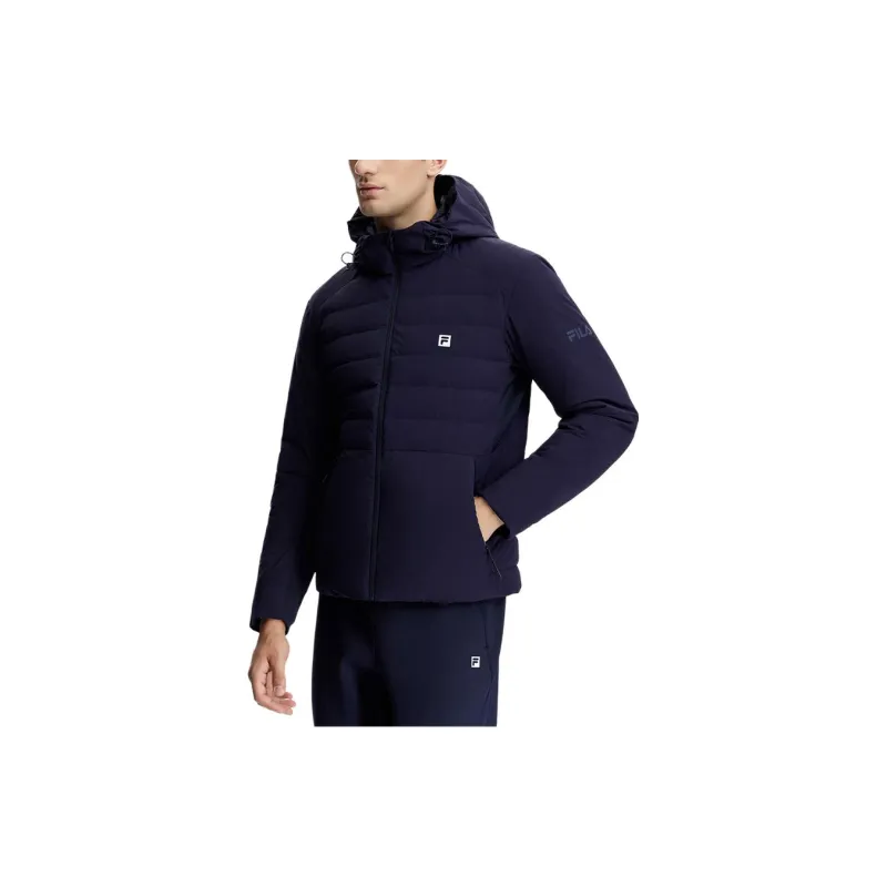 FILA Down Jacket Men's Royal Blue-3