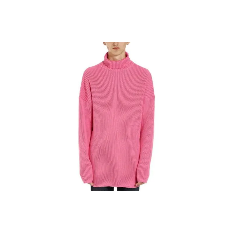 Balenciaga FW23 Sweater Loose Fit Style Men's Pink-2