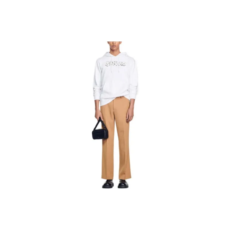 Sandro Sweatshirts Men White-1