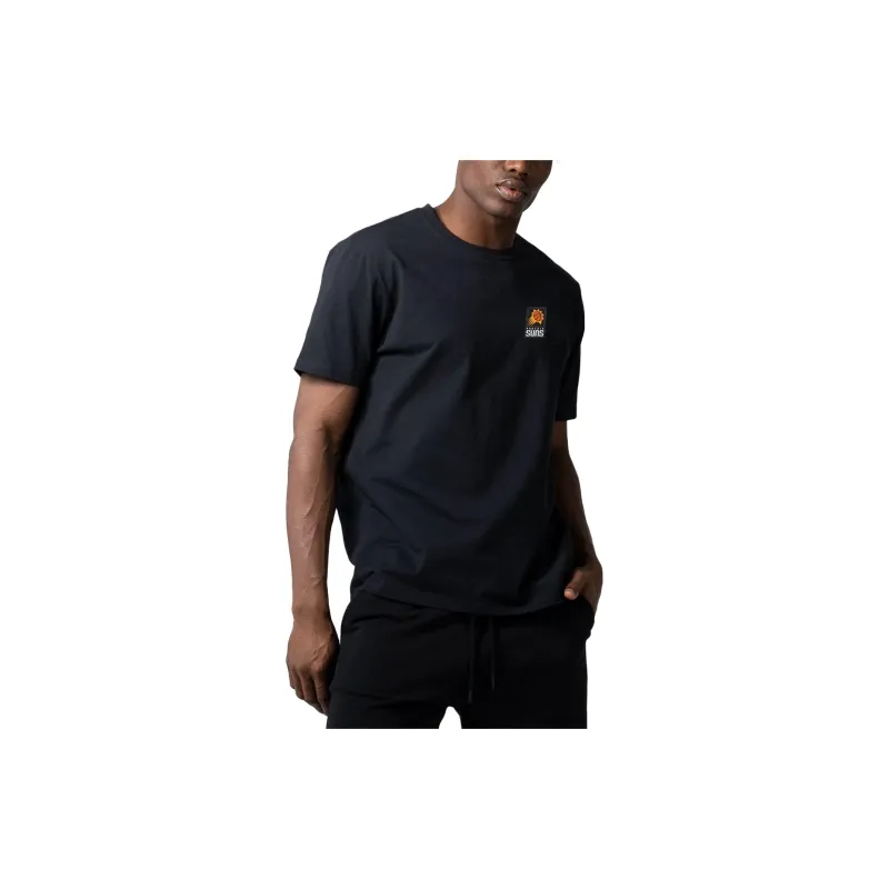 NBA Sun Team T Shirts Men Black-2