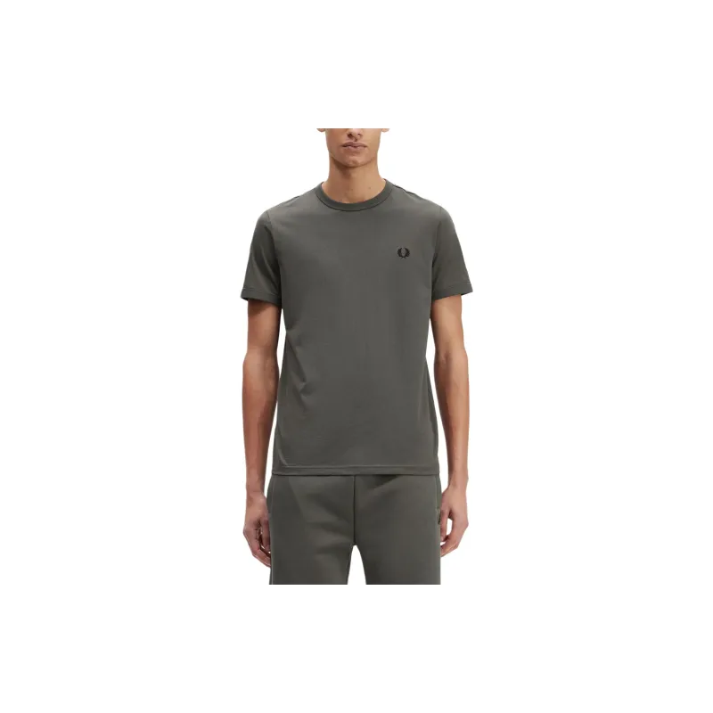 FRED PERRY Contrast tape T shirt-2