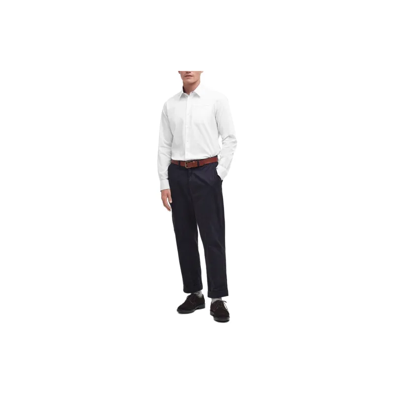 BARBOUR Lyle Tailored Shirt Men's White-1