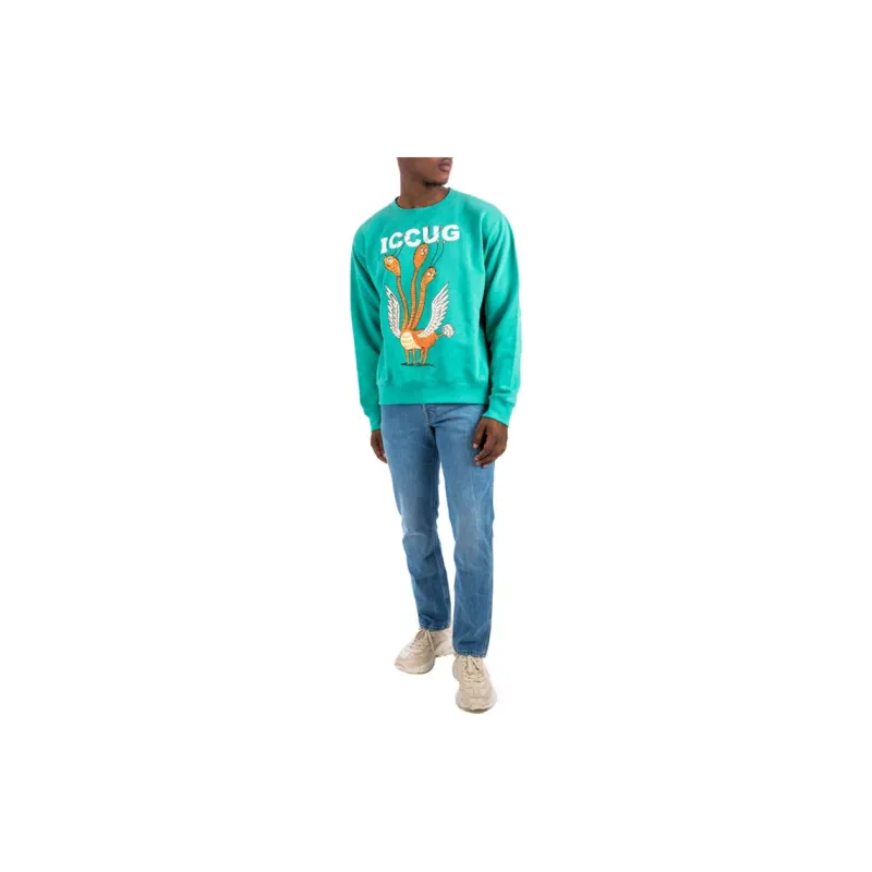 GUCCI Sweatshirts Men Green-3