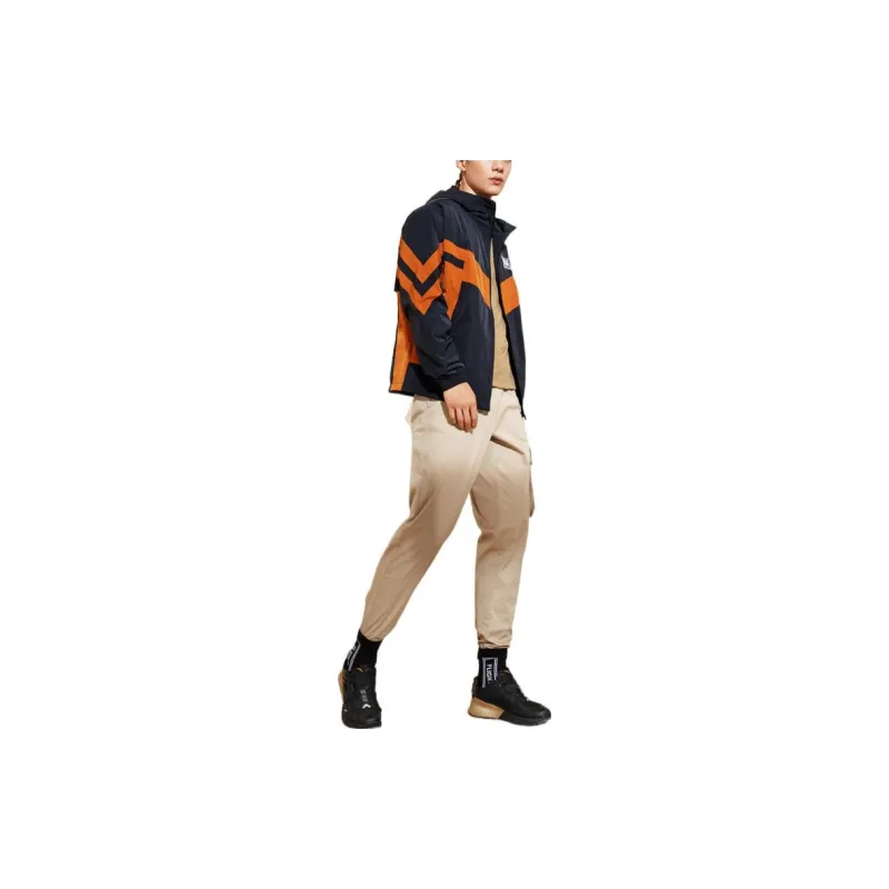 Anta Variety Training Collection Jacket Men's Brick Brown-2