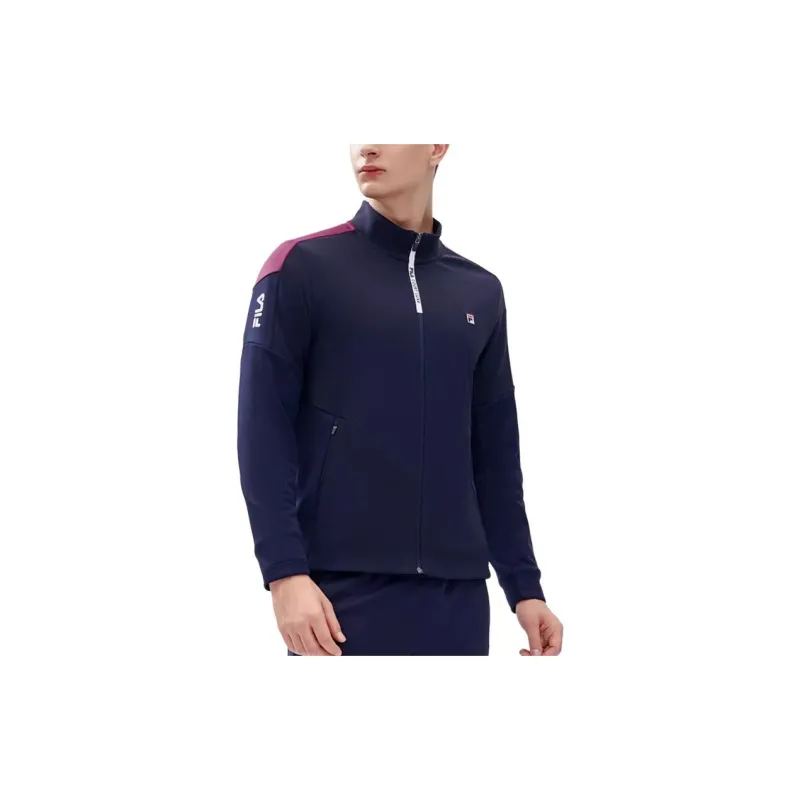 FILA Athletics Jackets Men Royal Blue-4