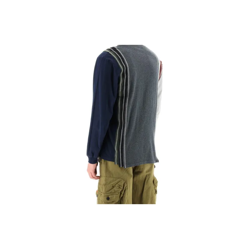 Needles Rebuild 7 Cuts Long Sleeve Tee-2